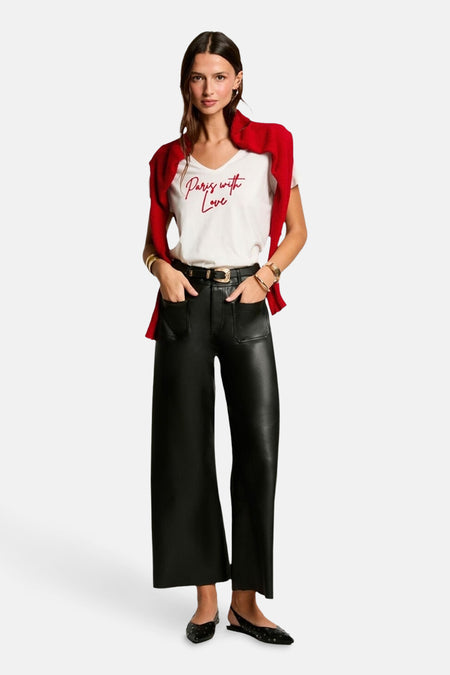 T-shirt met korte mouwen - wit