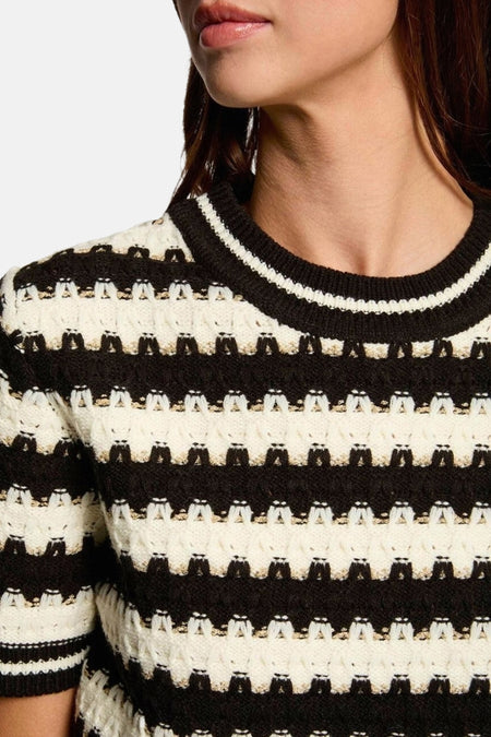 Pull col O Noir - Morgan De Toi