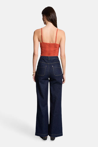 Top - orange