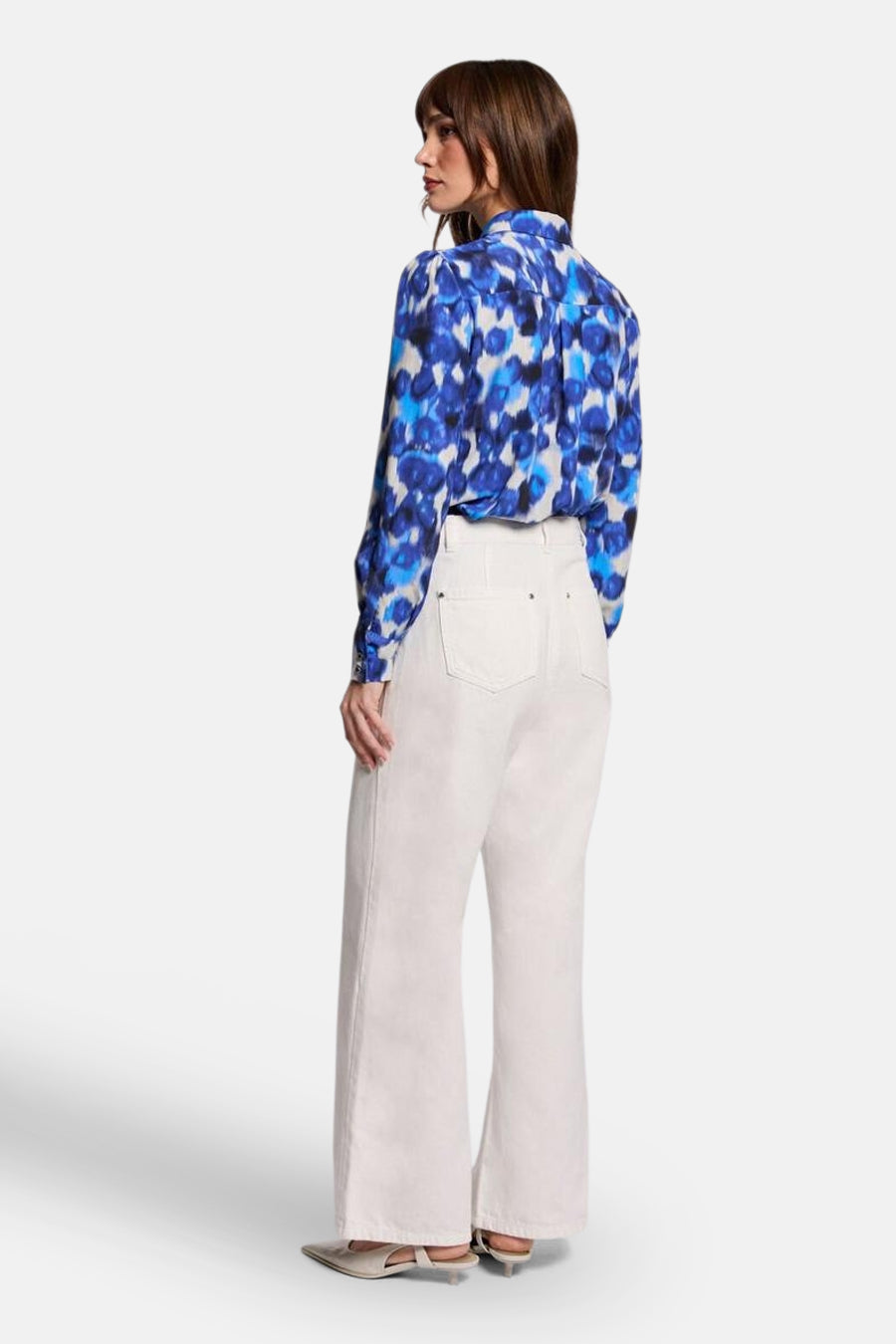 Blouse (lange mouwen) Blauw - Morgan De Toi