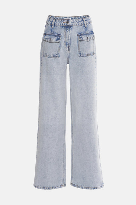 Jeans wide Denim - Morgan De Toi