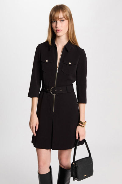 Jurk 3/4 Zwart - Morgan De Toi