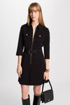 Jurk 3/4 Zwart - Morgan De Toi
