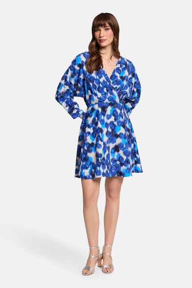 Robe à manches longues - Bleu