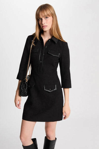 Jurk 3/4 Zwart - Morgan De Toi