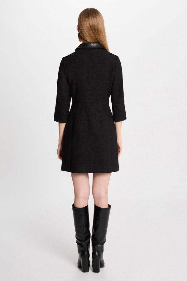 Jurk 3/4 Zwart - Morgan De Toi