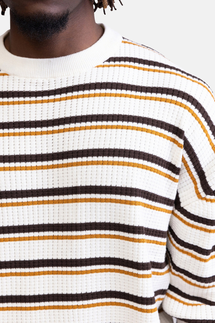 Pull col O - écru
