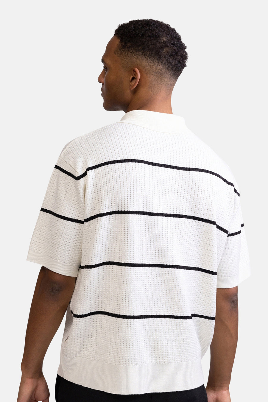 Polo met korte mouwen - wit