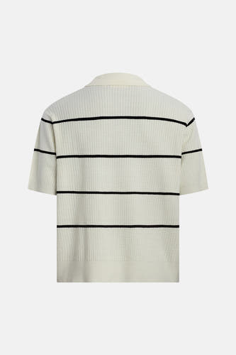 Polo met korte mouwen - wit