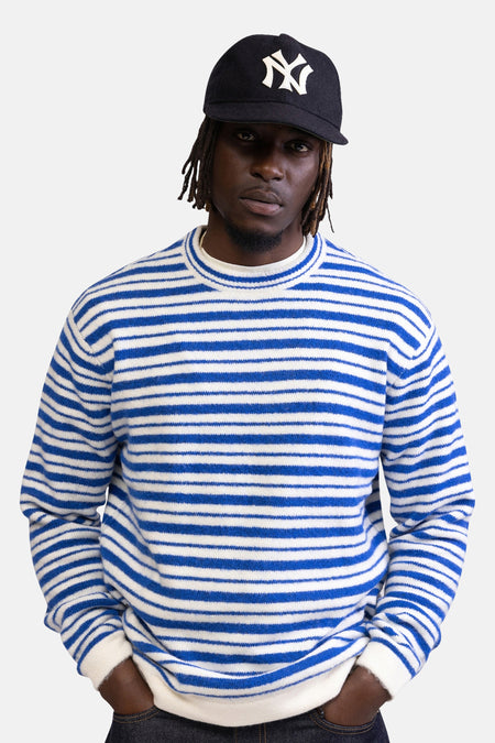 Pull O-hals - blauw