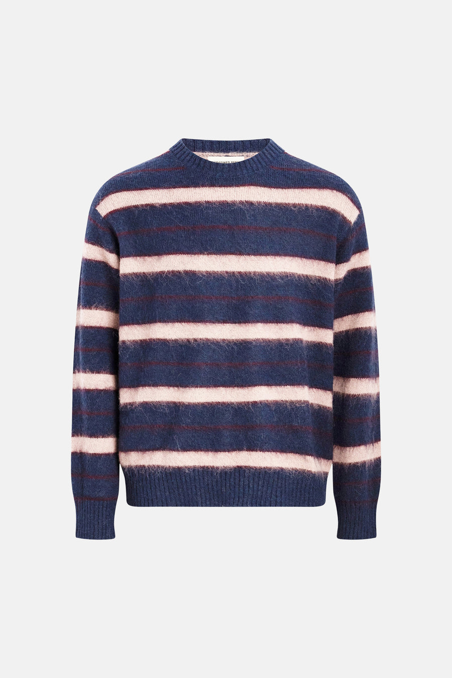 Pull col O - bleu