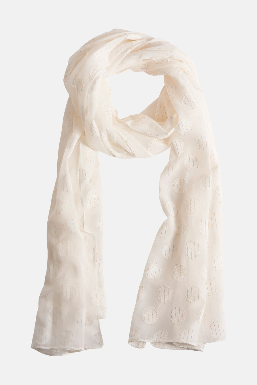 Sjaal - wit - Morgan De Toi