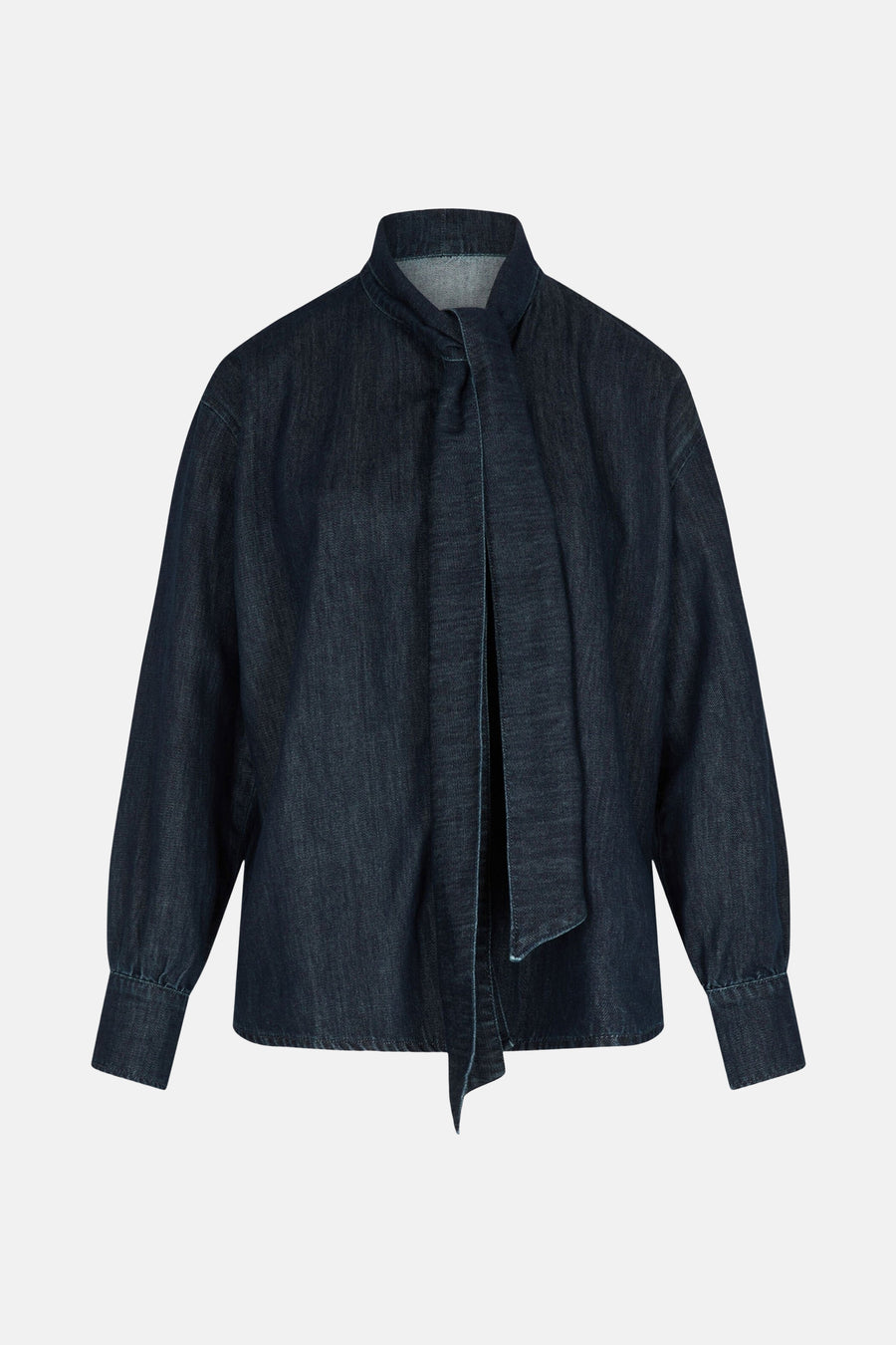 Hemd met lange mouwen - Dark blue denim - Morgan De Toi