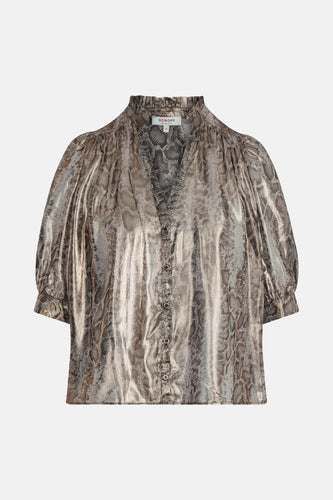 Hemd met korte mouwen - Grijs - Morgan De Toi