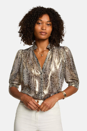 Hemd met korte mouwen - Grijs - Morgan De Toi