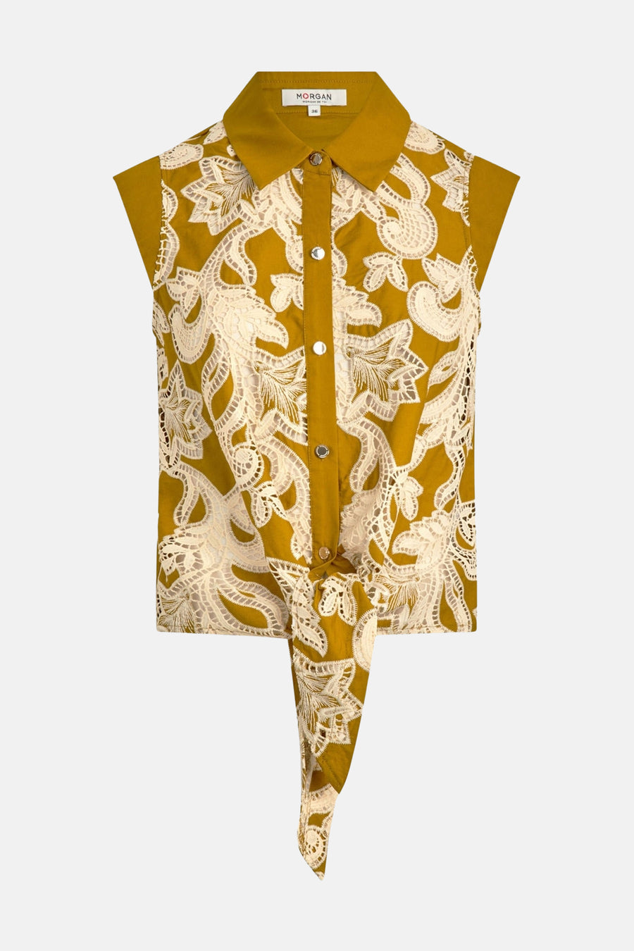 Hemd - geel - Morgan De Toi - 5