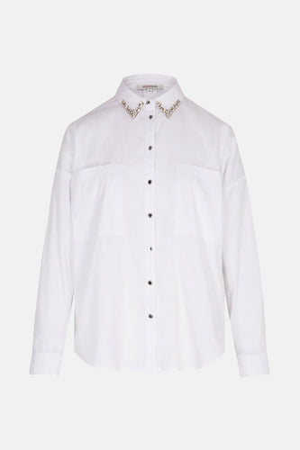 Hemd met lange mouwen - wit - Morgan De Toi - 5