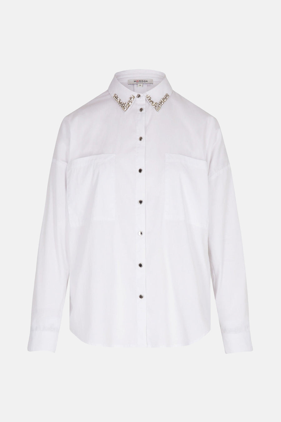 Hemd met lange mouwen - wit - Morgan De Toi - 5
