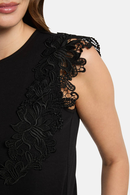 Top (korte mouwen) Zwart - Morgan De Toi