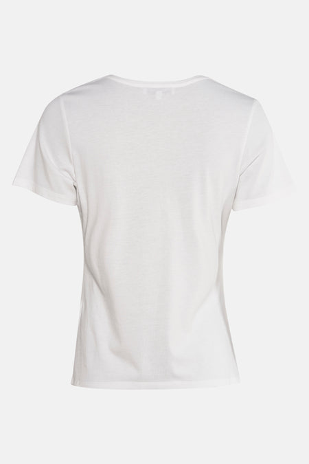 Top uni manche courte blanc - Morgan De Toi