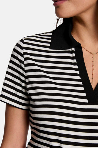 Polo met korte mouwen - zwart - Morgan De Toi