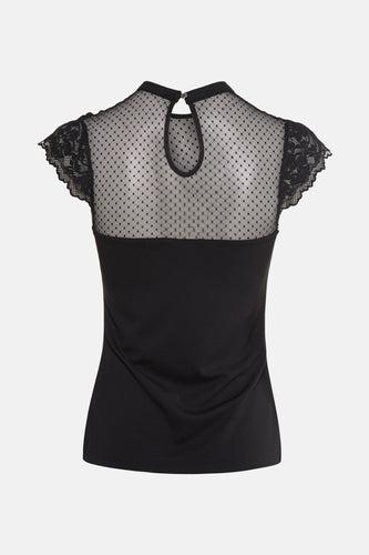 T-shirt met korte mouwen - zwart - Morgan De Toi