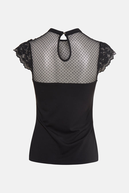 T-shirt met korte mouwen - zwart