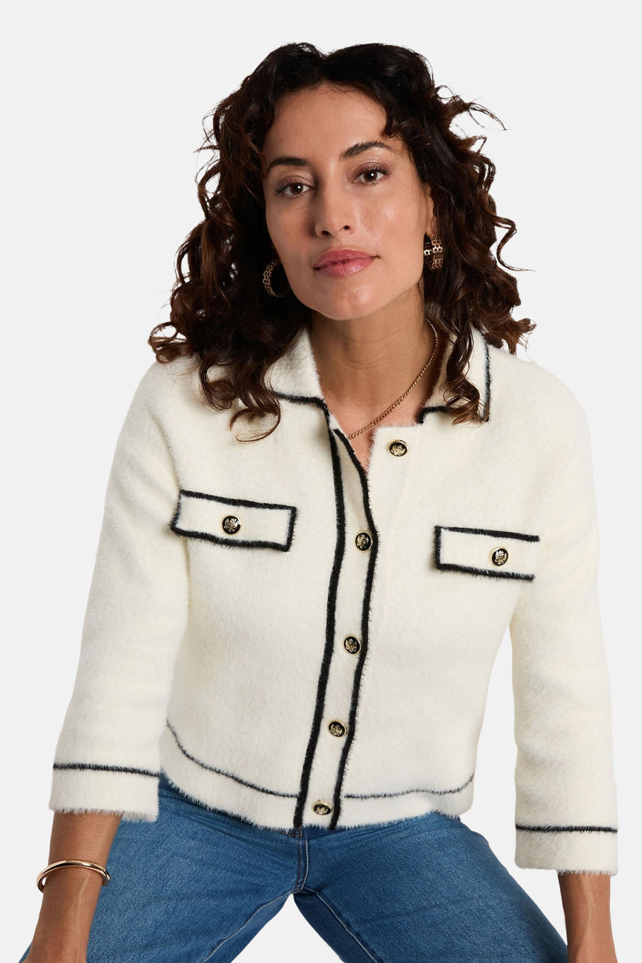 Gilet - wit - Morgan De Toi