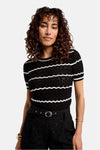 Pull col O Noir - Morgan De Toi