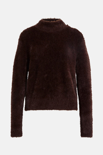 Pull à col rond - brun - Morgan De Toi