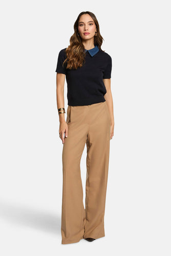 Pull à col rond - bleu - Morgan De Toi - 5