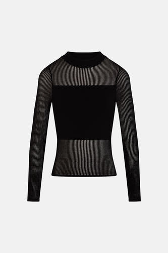 Pull col O noir - Morgan De Toi