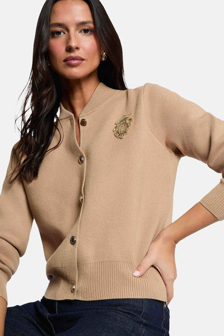 Cardigan - brun