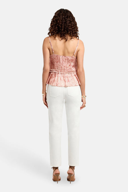 Broek Wit - Morgan De Toi
