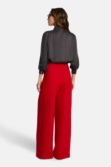 Pantalon de costume rouge - Morgan De Toi