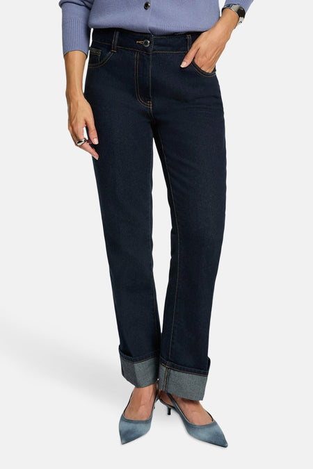 Jeans straight Dark blue denim - Morgan De Toi