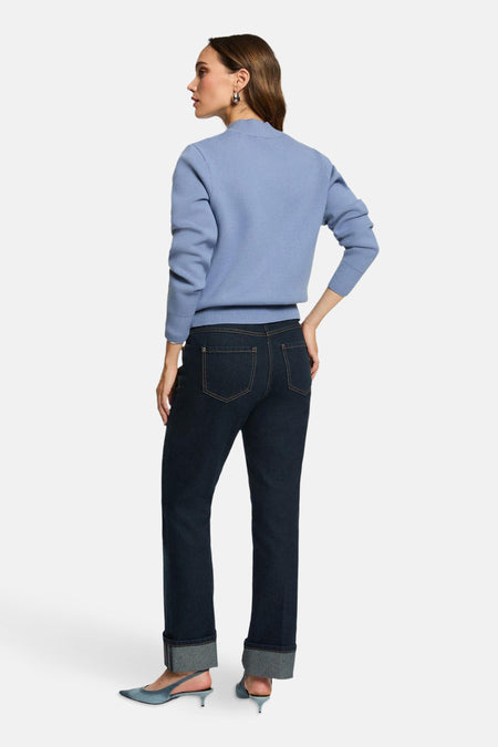 Jeans straight Dark blue denim - Morgan De Toi