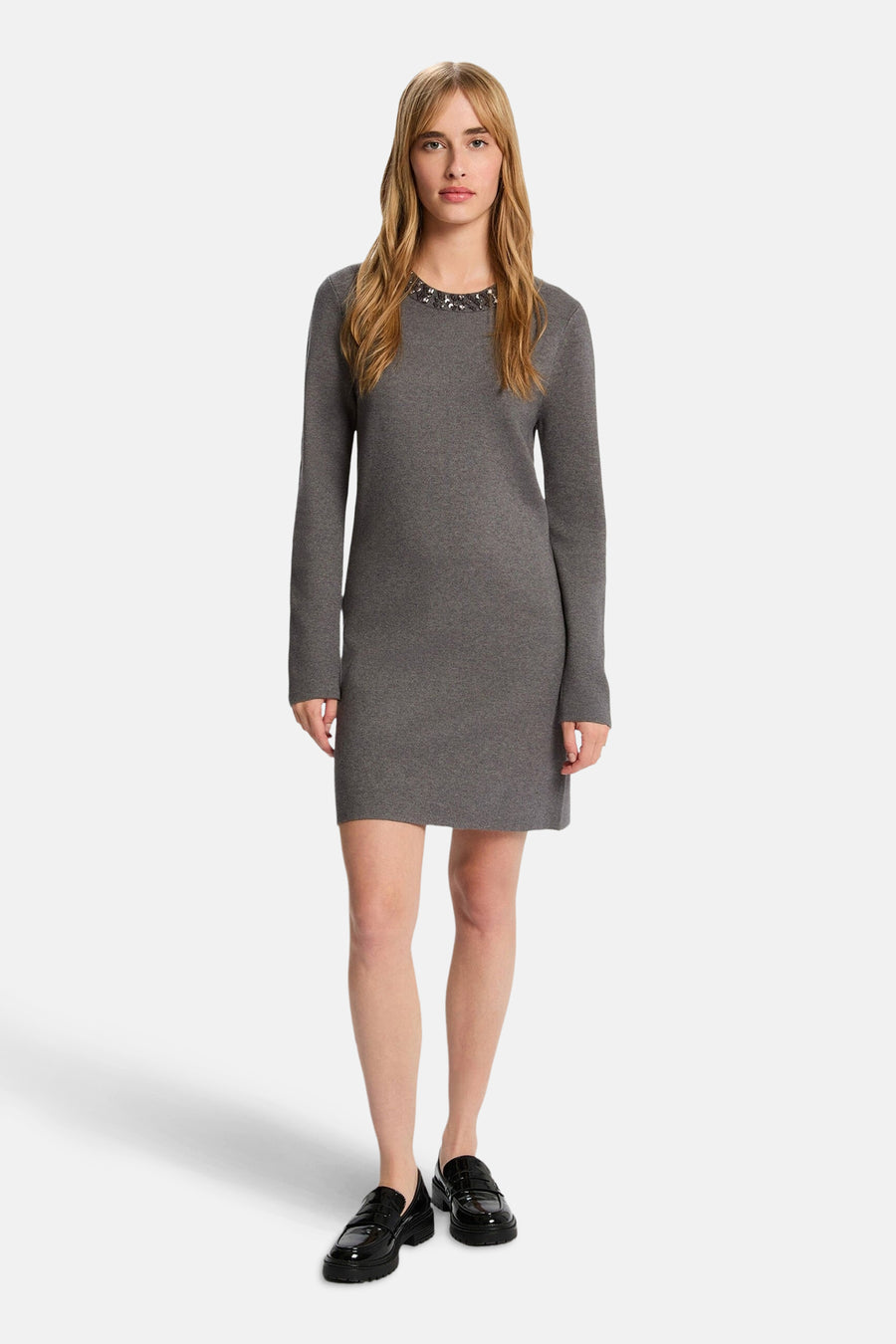Kleedjes (lange mouwen) grijs - Morgan De Toi - Morgan De Toi