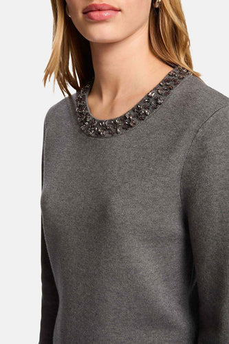 Kleedjes (lange mouwen) grijs - Morgan De Toi - Morgan De Toi