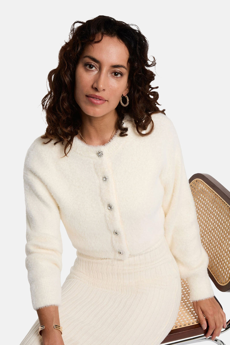 Robe à manches longues - écru - Morgan De Toi - 3