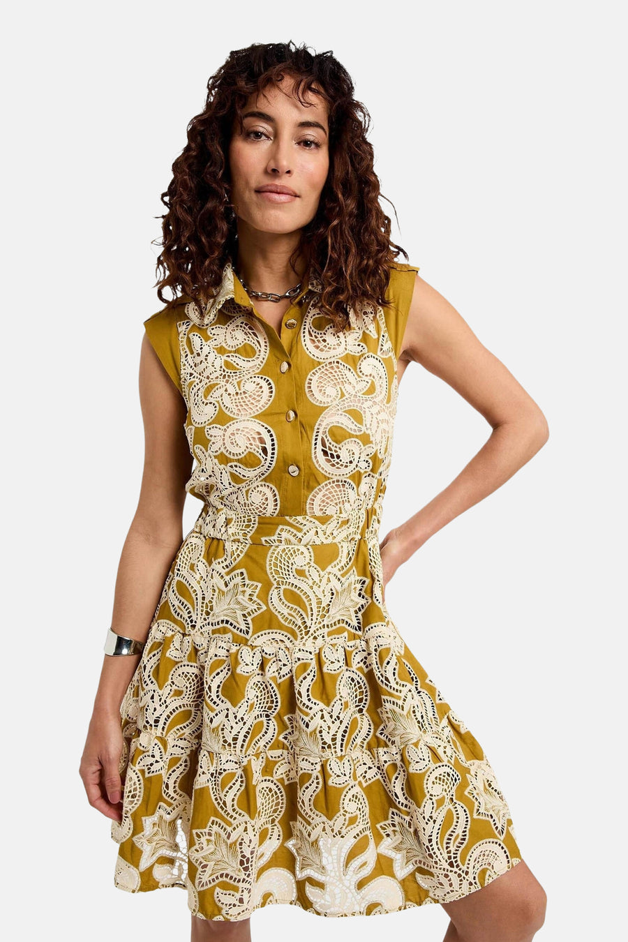 Kleedje - geel - Morgan De Toi