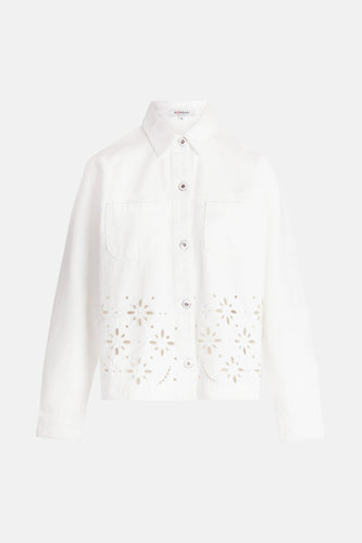 Chemise à manches longues - blanc