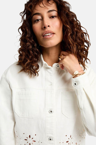 Chemise à manches longues - blanc