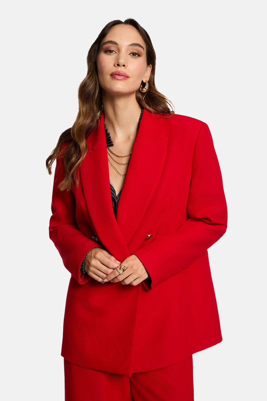 Blazer - rood - Morgan De Toi