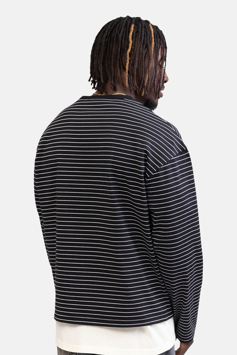 T-shirt met lange mouwen - zwart