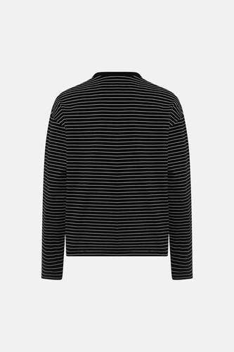 T-shirt met lange mouwen - zwart