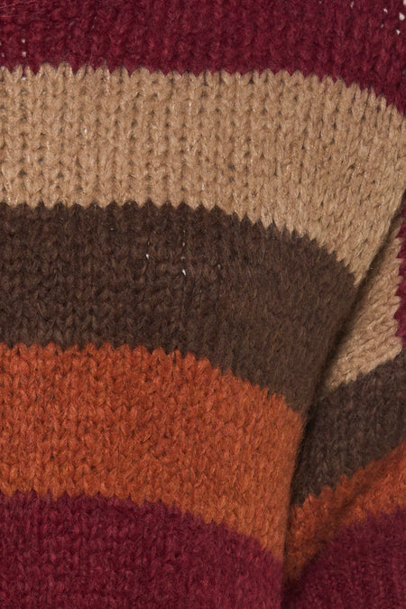 Pull met ronde hals - Multicolor