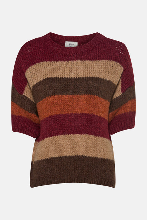 Pull met ronde hals - Multicolor