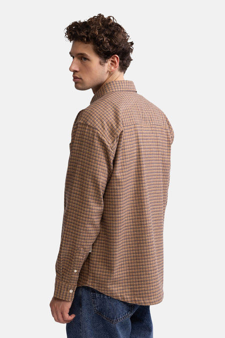 Hemd met lange mouwen - beige