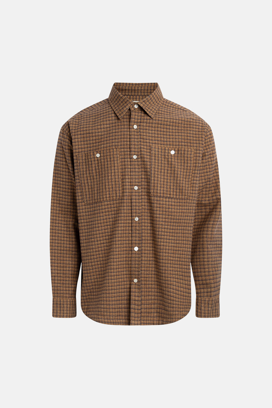 Hemd met lange mouwen - beige